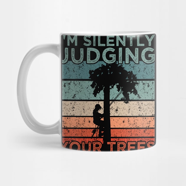 Arborist Judging Your Trees by TK Store